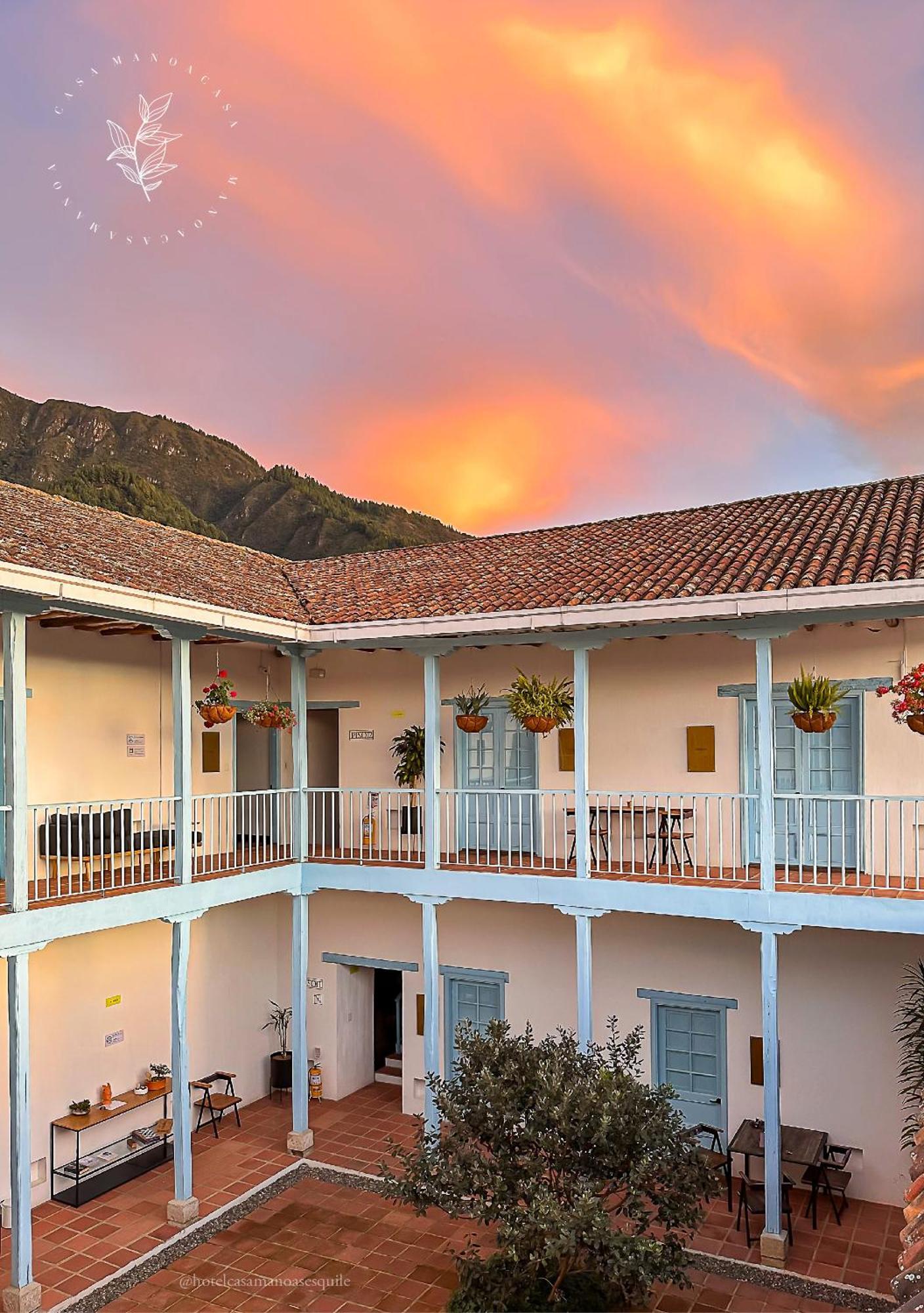 Hotel Casa Manoa Sesquilé Exterior photo